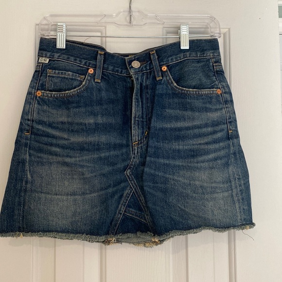 Citizens Of Humanity Dresses & Skirts - Citizens of Humanity Premium Vintage Denim Mini Skirt Size 24